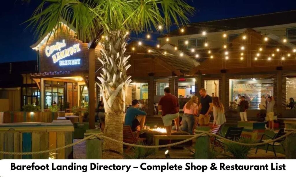Barefoot Landing Directory