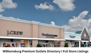 Williamsburg Premium Outlets Directory