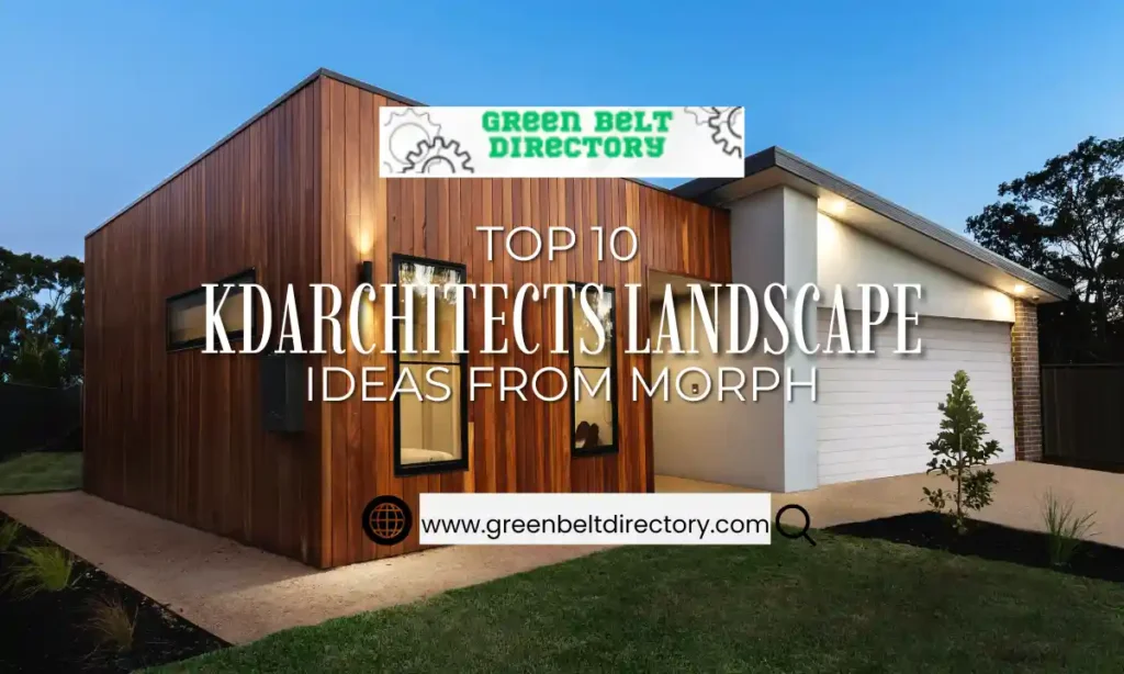 Kdarchitects Landscape Ideas From Morph