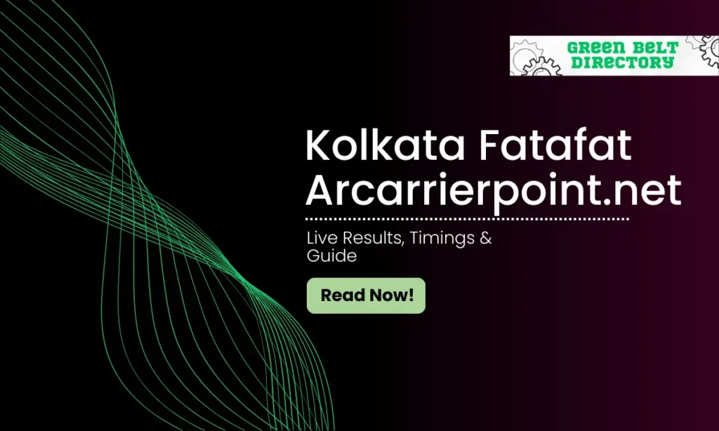Kolkata Fatafat Arcarrierpoint.net
