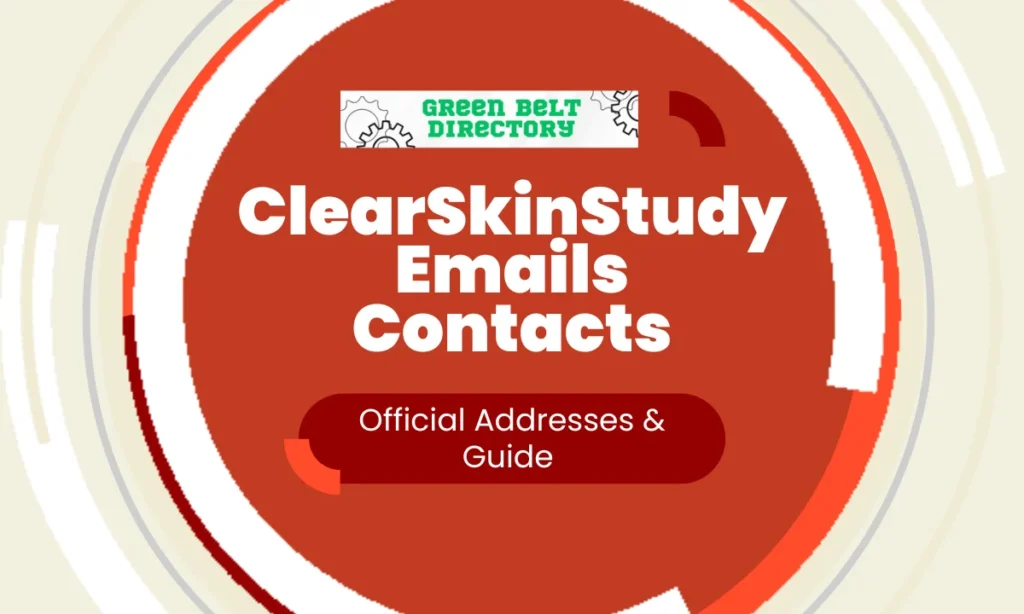 ClearSkinStudy Emails Contacts