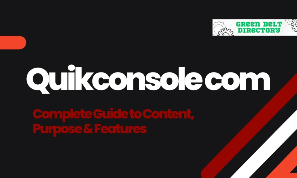 Quikconsole com